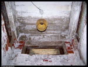 Innenansicht Decke Beobachtungsbunker Salzenforst