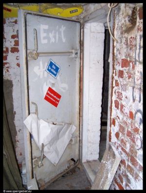 Innenansicht Beobachtungsbunker Salzenforst